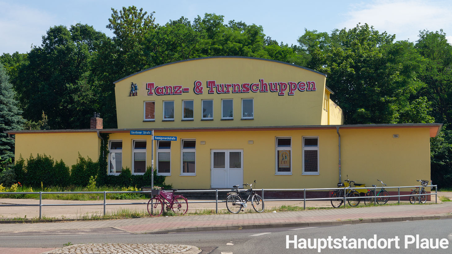 Tanz- und Turnschuppen Hauptstandort Plaue in Brandenburg an der Havel
